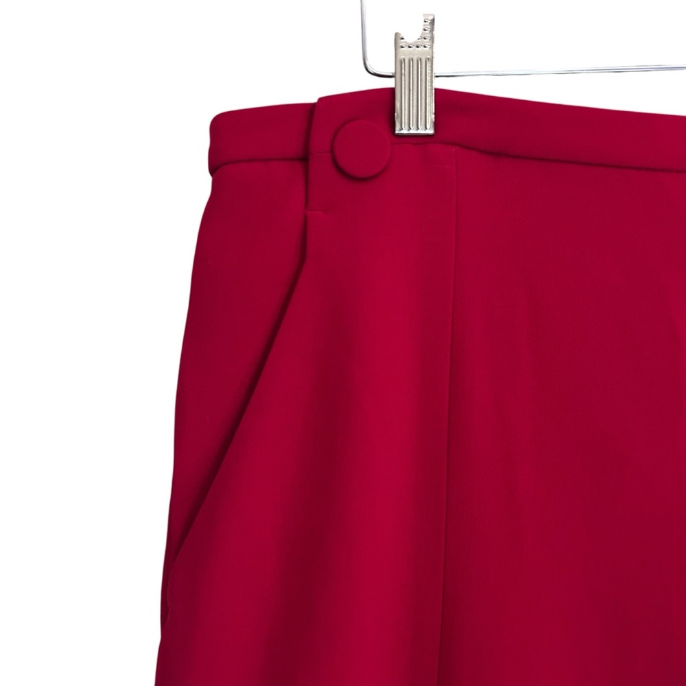 Karen Millen Red Straight Leg Pants - Picture 9 of 10